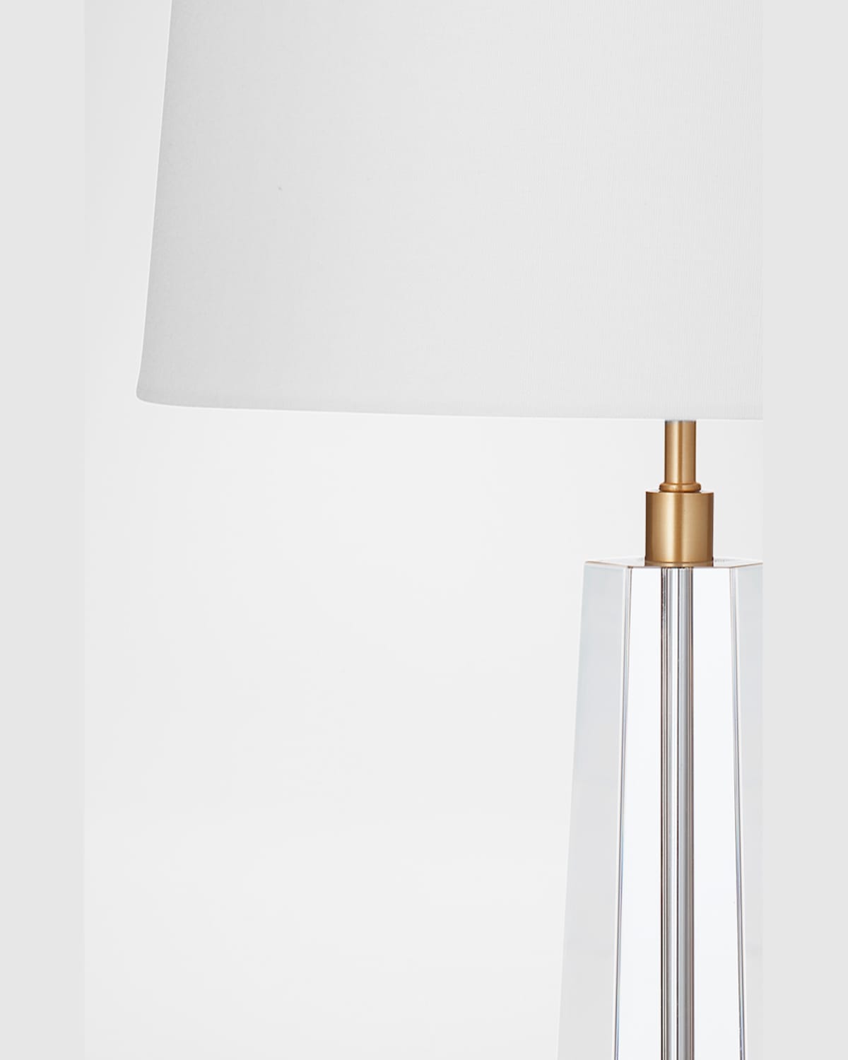 Katherine Noble By Bmc Frome 26" Crystal Table Lamp In Crystal/brass