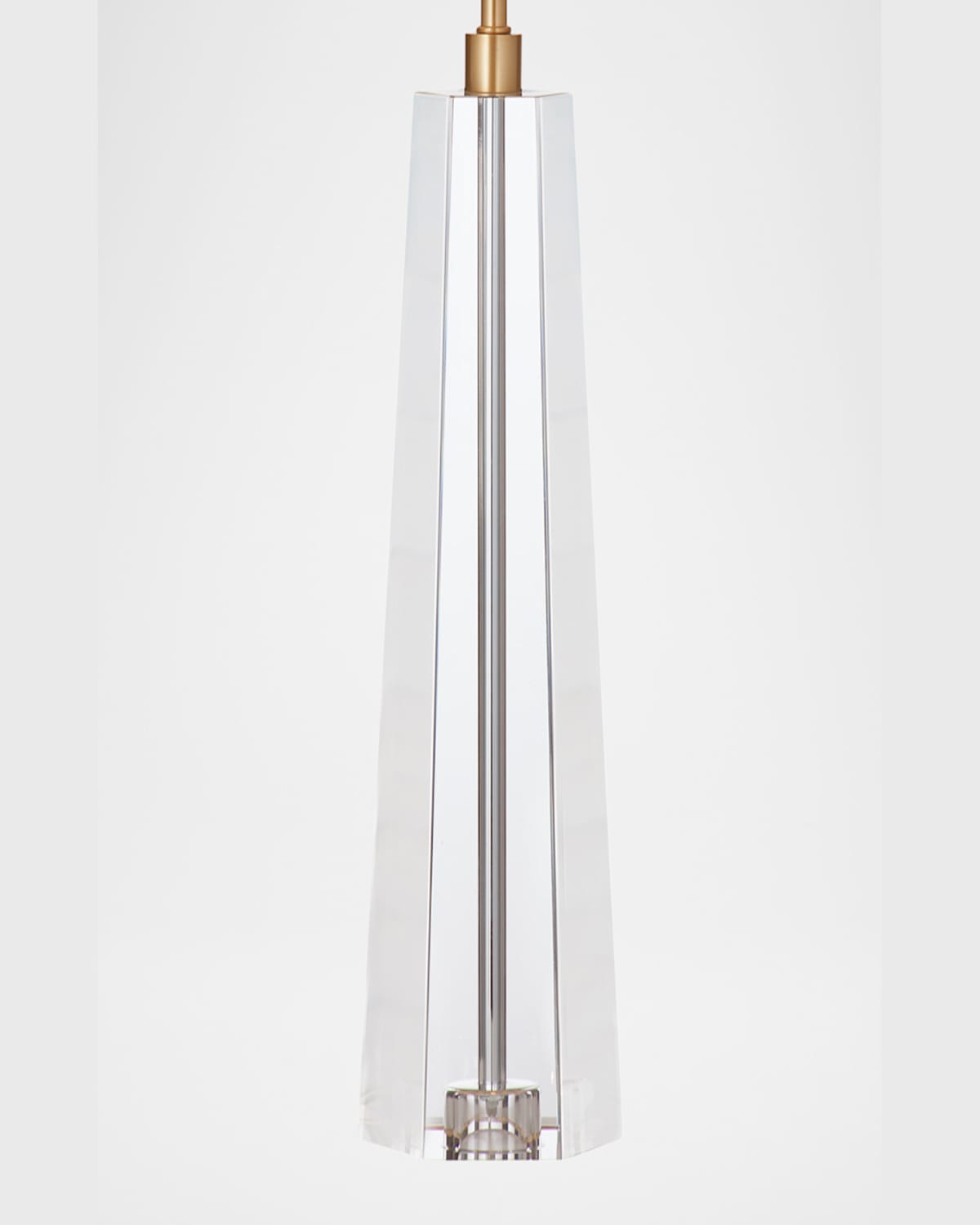 Katherine Noble By Bmc Frome 26" Crystal Table Lamp In Crystal/brass