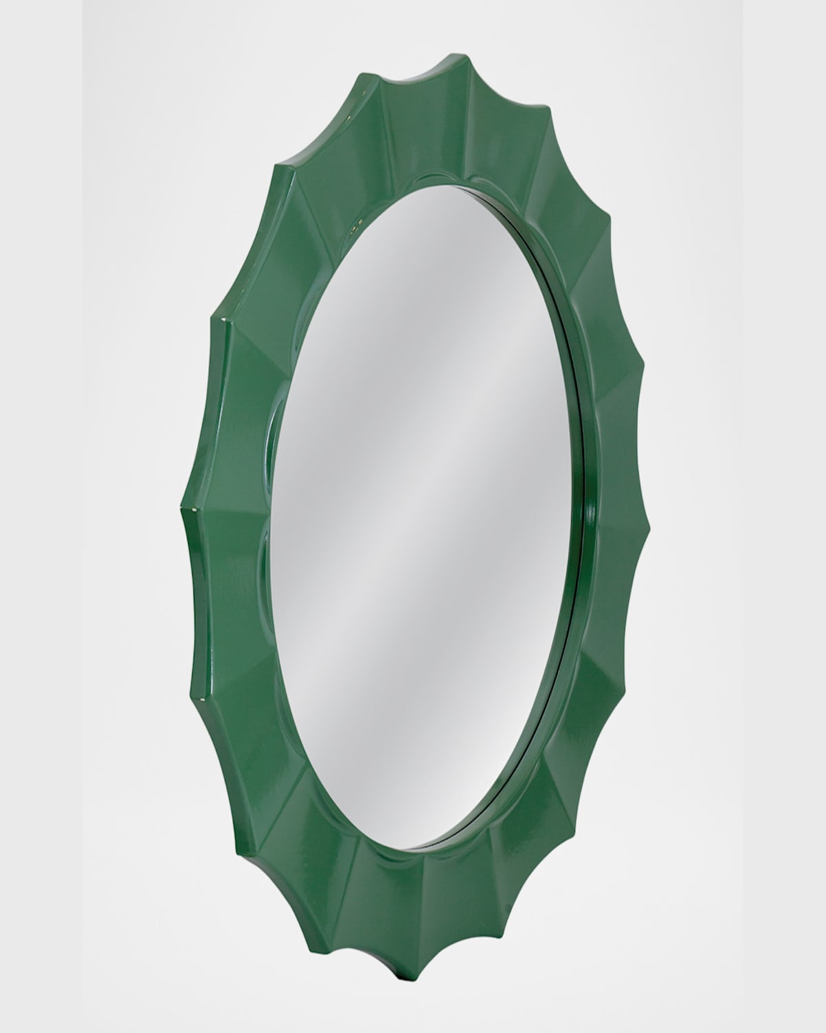 Katherine Noble By Bmc Green Altair 36" Wall Mirror In Green