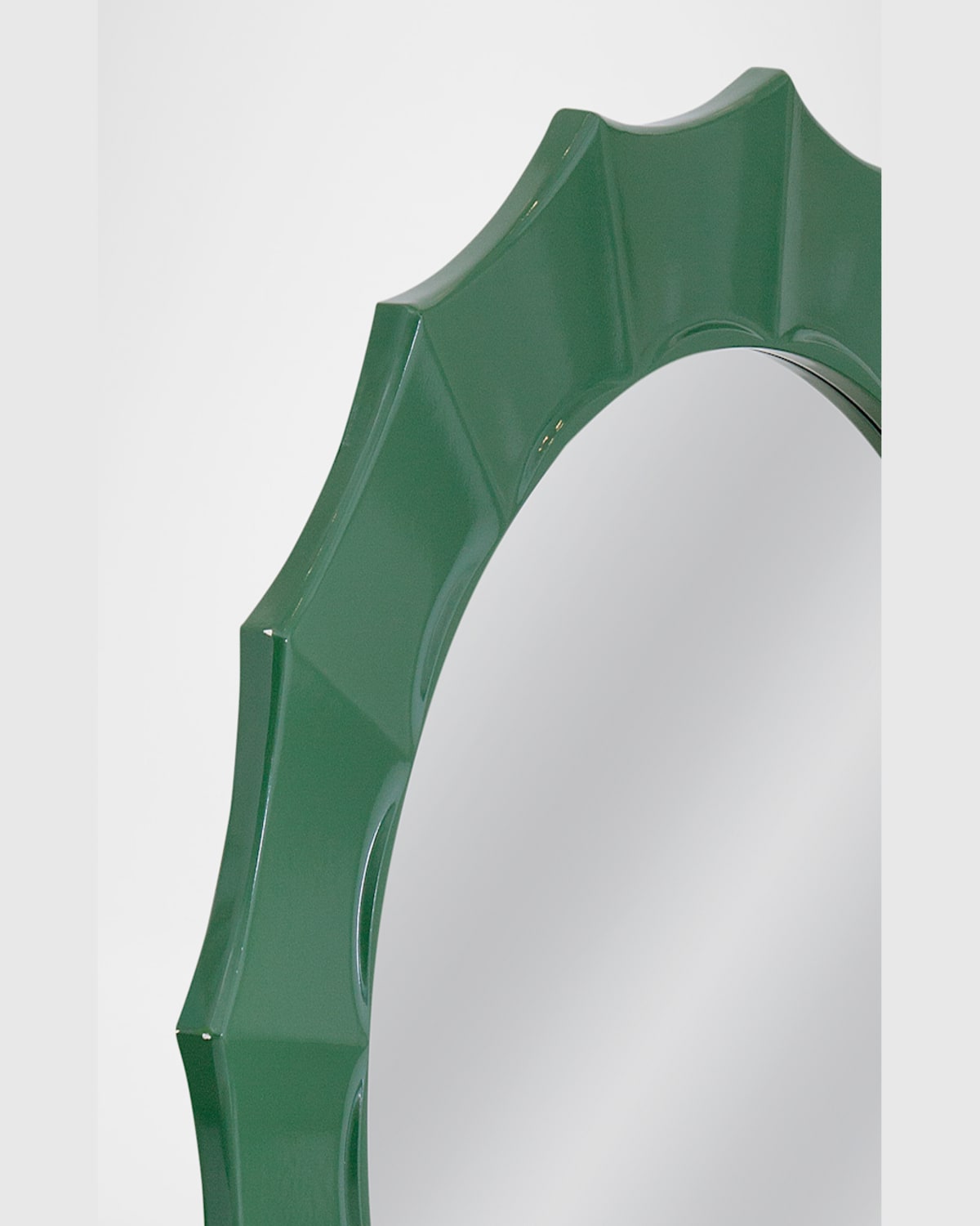 Katherine Noble By Bmc Green Altair 36" Wall Mirror In Green