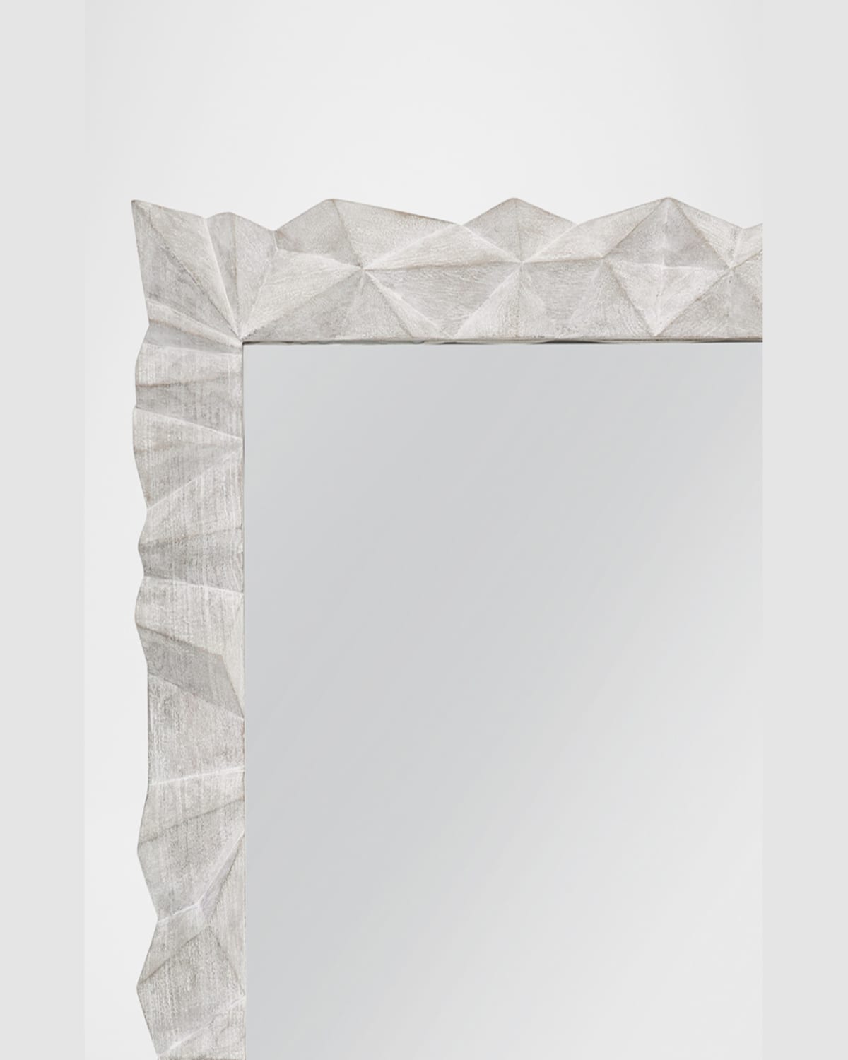 Katherine Noble By Bmc Isola 54" Wall Mirror In White