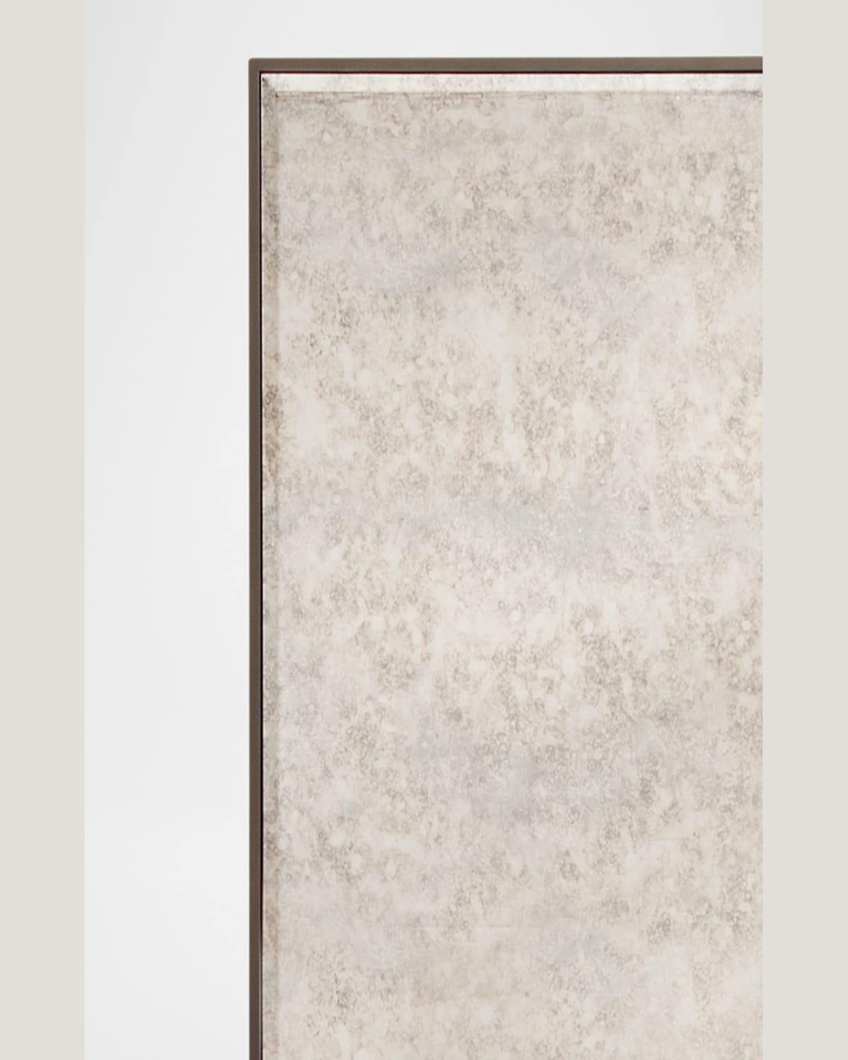 Shop Katherine Noble By Bmc Tarus 78" Antiqued Wall Mirror In Polished Brass