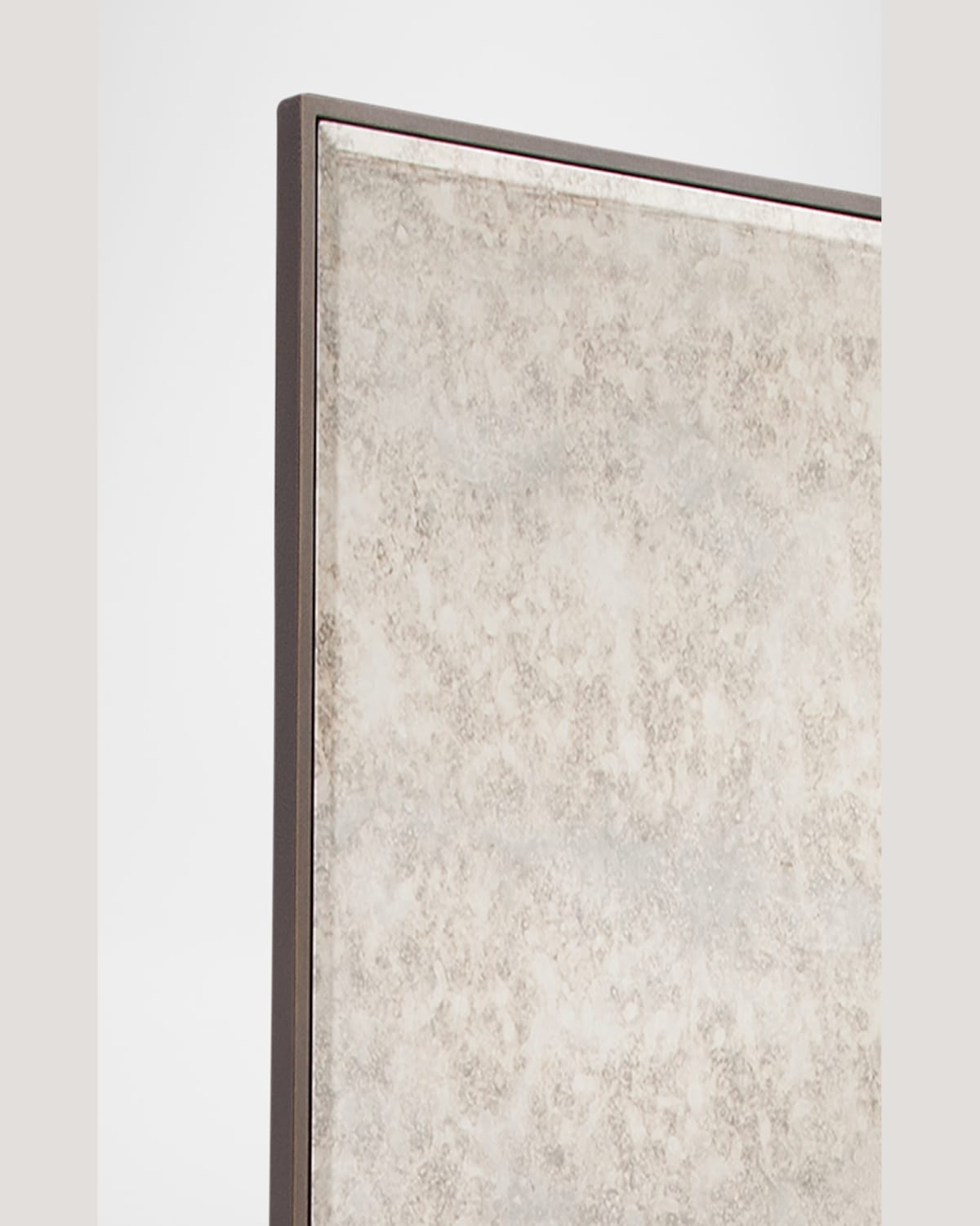 Shop Katherine Noble By Bmc Tarus 78" Antiqued Wall Mirror In Polished Brass