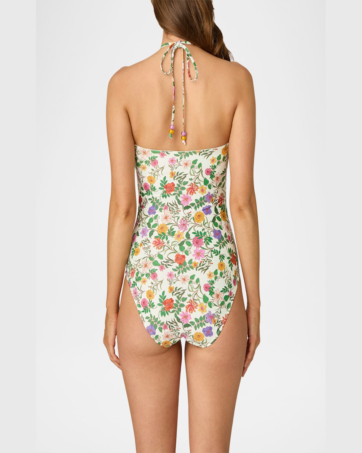 Shoshanna Cinched One-piece Swimsuit In Rspbry Mut