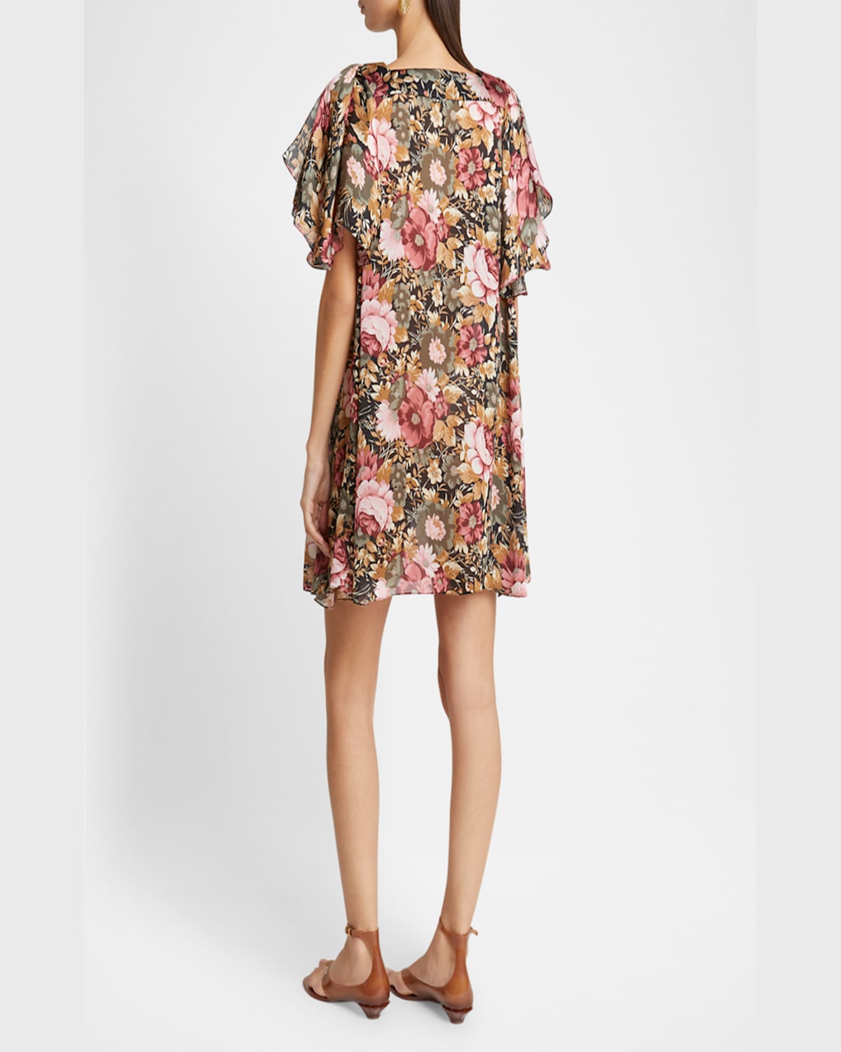 Chloé Chloe' Women Floral Dress In Black