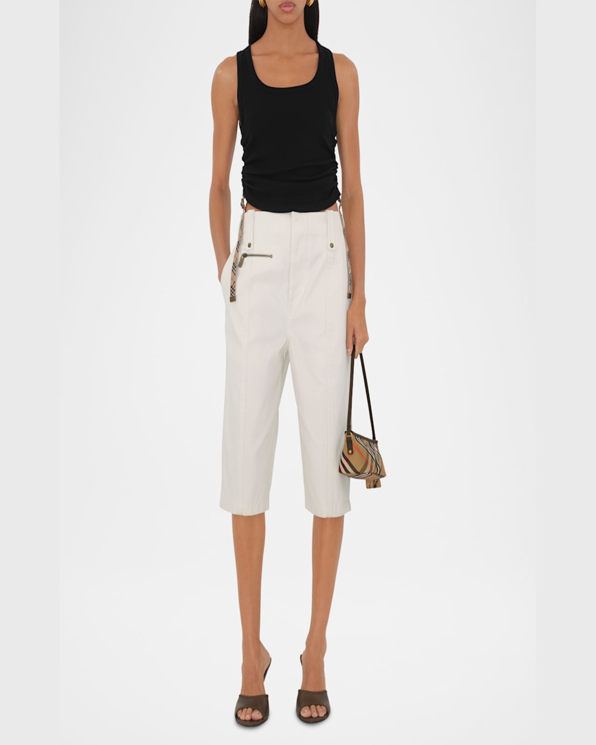Burberry Festival-style Tank Top In Black