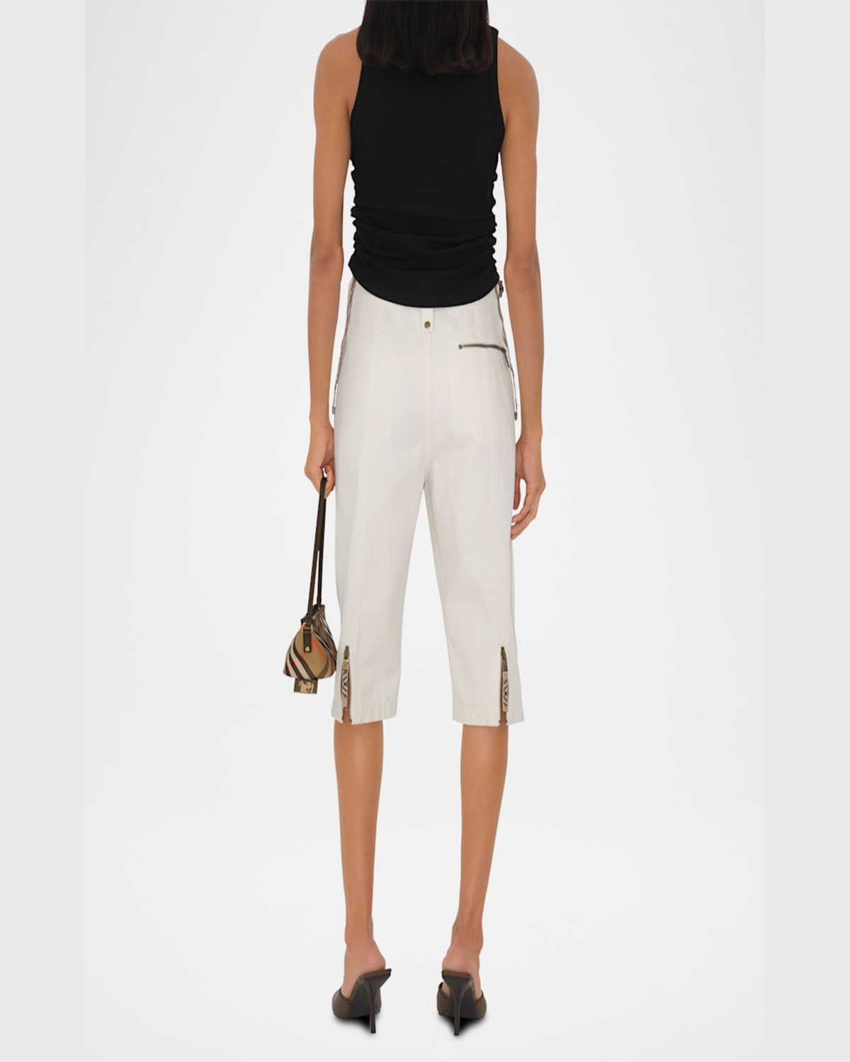 Burberry Festival-style Tank Top In Black