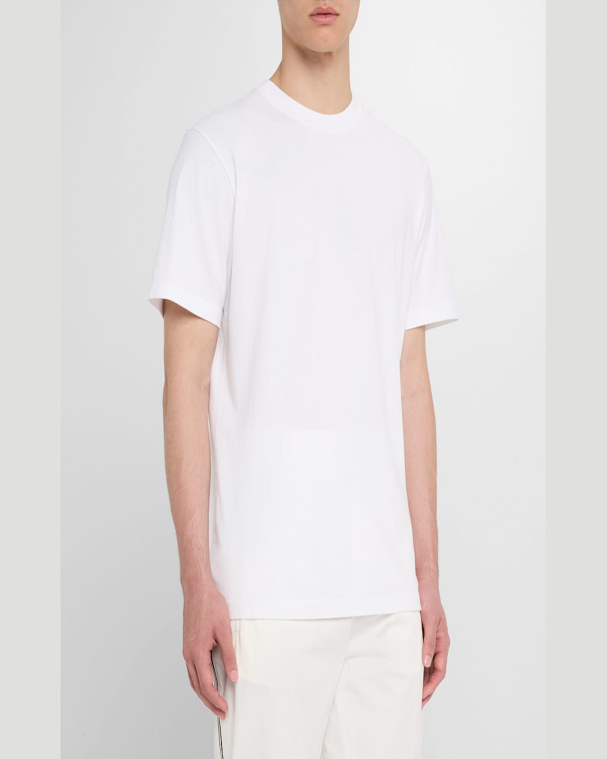 Moncler Genius Mercedes-benz By Nigo White Crewneck T-shirt In White