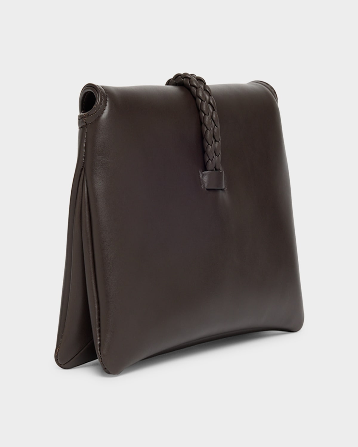Bottega Veneta Small Liberta Leather Shoulder Bag In Fondant