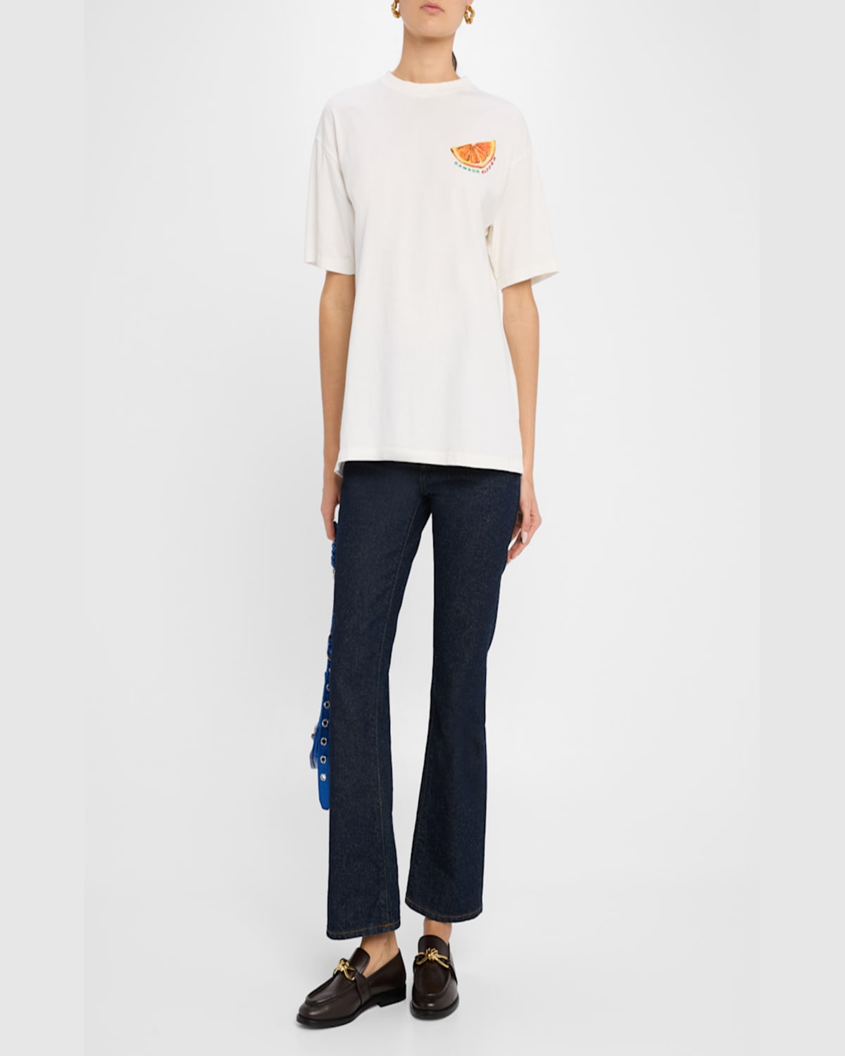 DAMSON MADDER SPRITZ CREWNECK BOYFRIEND TEE 