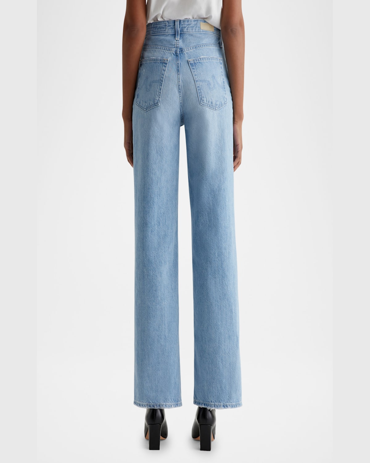 Ag Kora Wide-leg Jeans In Recall