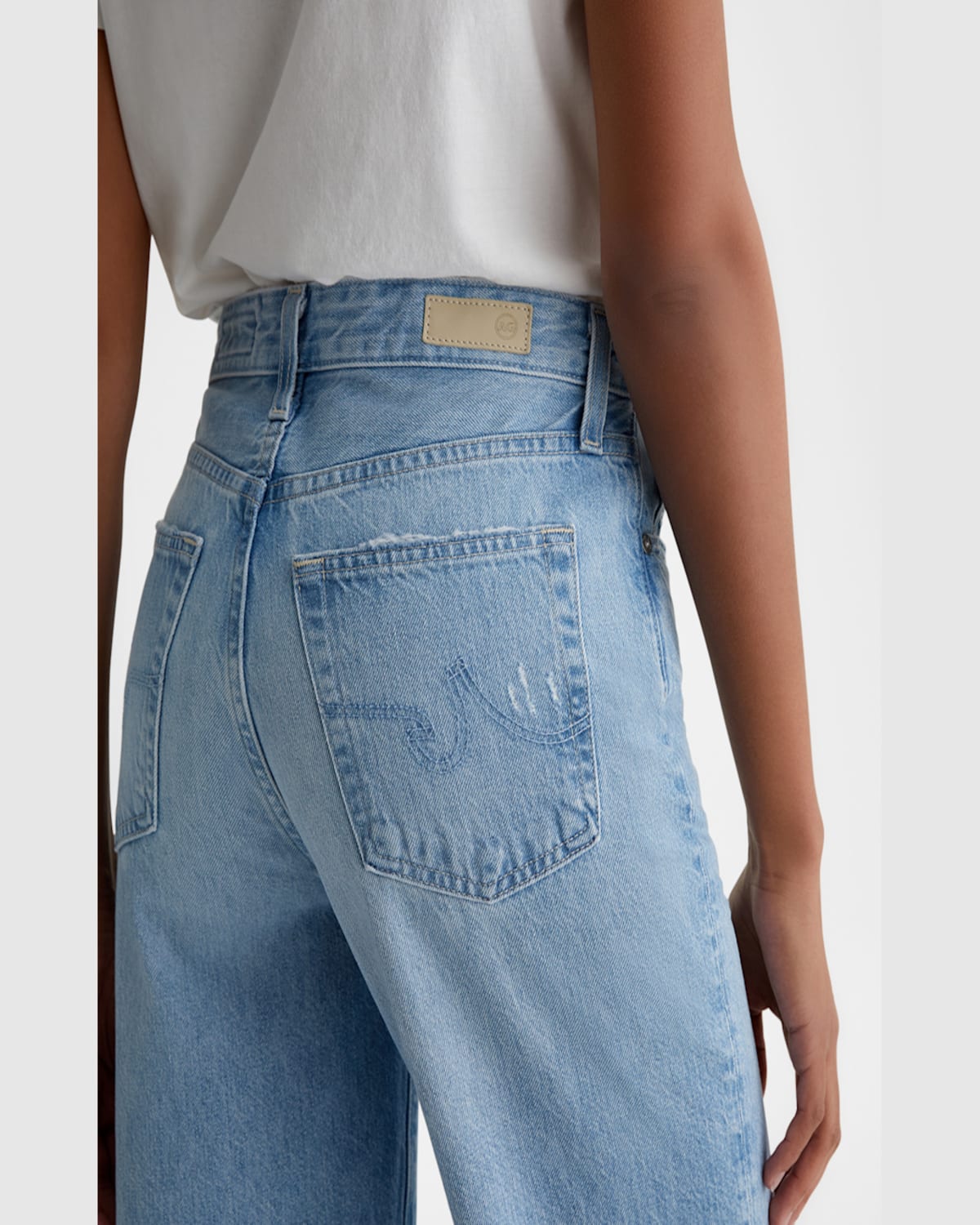 Ag Kora Wide-leg Jeans In Recall