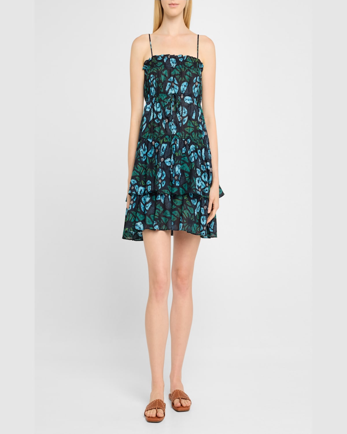 Ulla Johnson Kalila Mini Sun Dress In Urchin