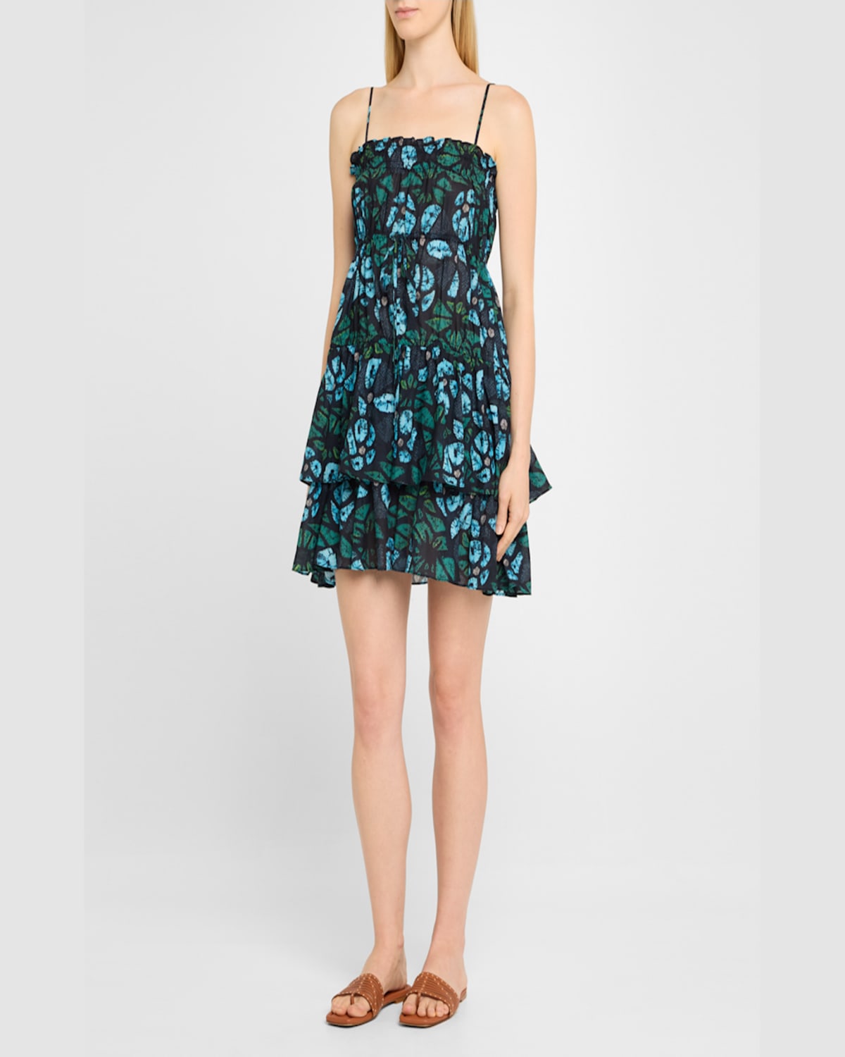 Ulla Johnson Kalila Mini Sun Dress In Urchin