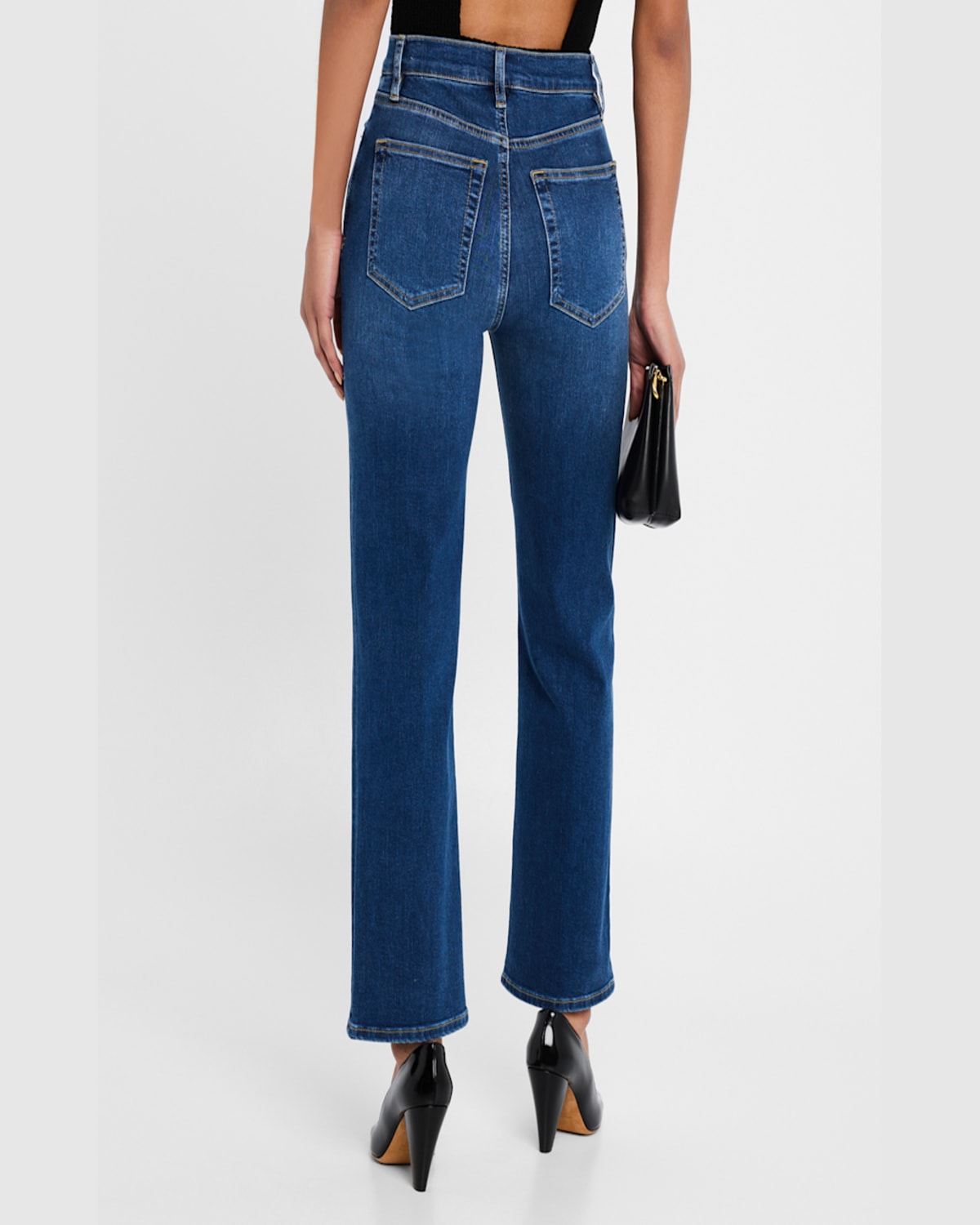 FRAME LE SLEEK STRAIGHT JEANS 