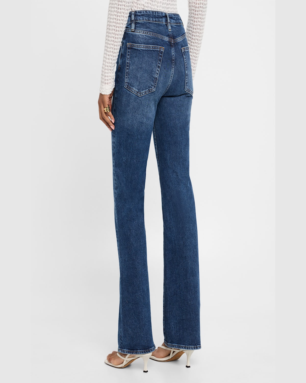 Frame The Arrow Bootcut Jeans In Rival