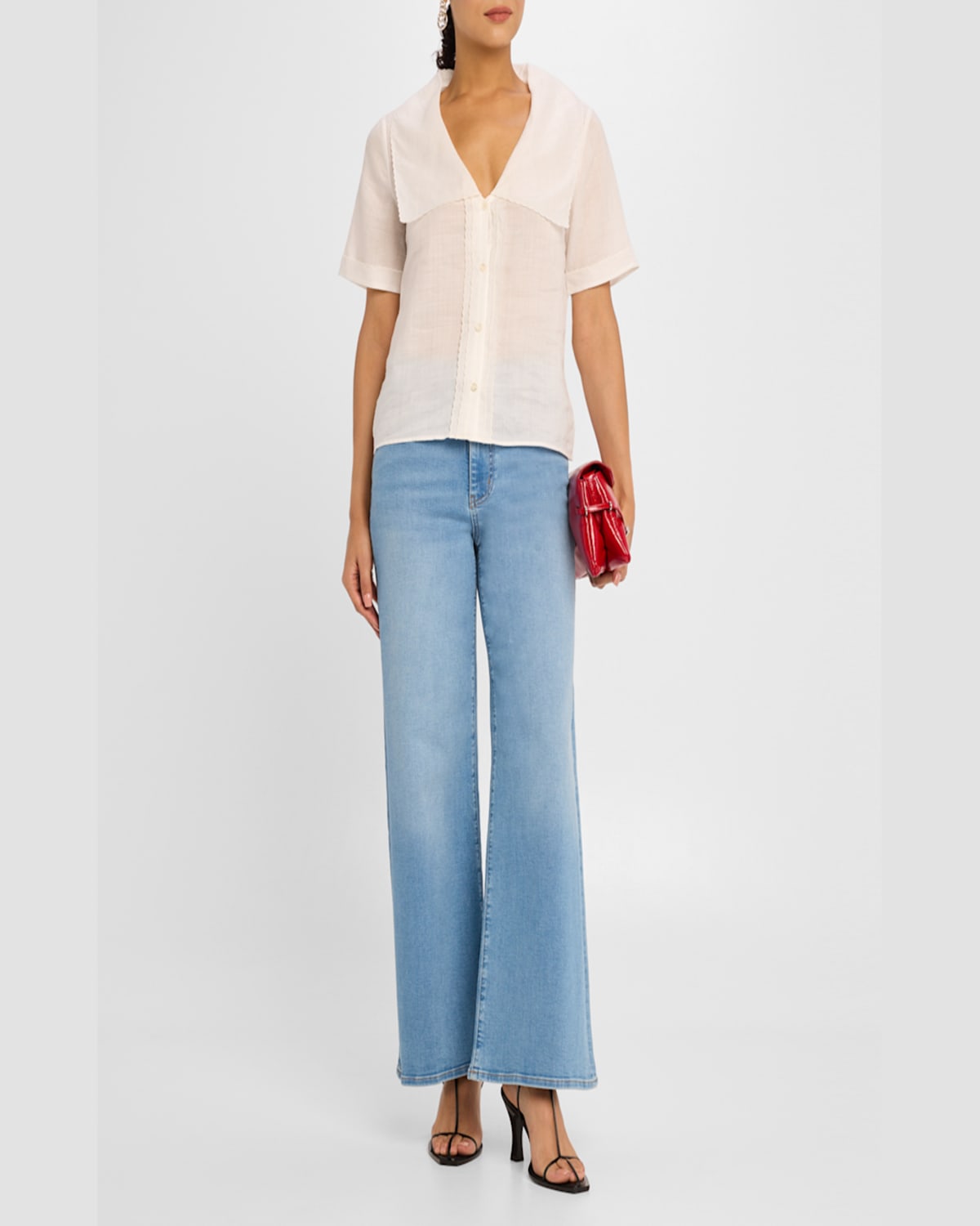 Frame Le Slim Palazzo Jeans