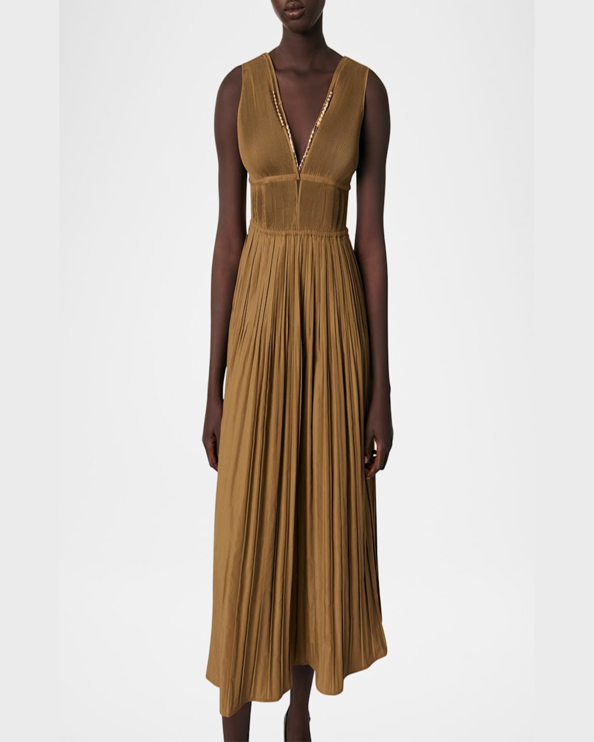 MAJE REONYA MIDI DRESS