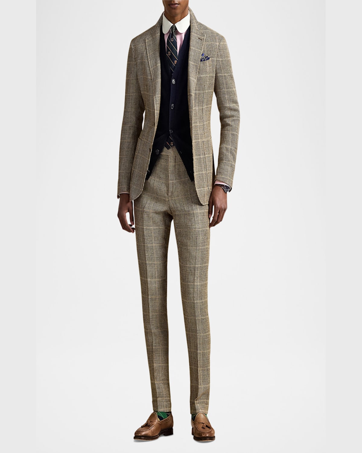 Polo Ralph Lauren Men's Polo Soft Tailored Tic-weave Sport Coat In Multi