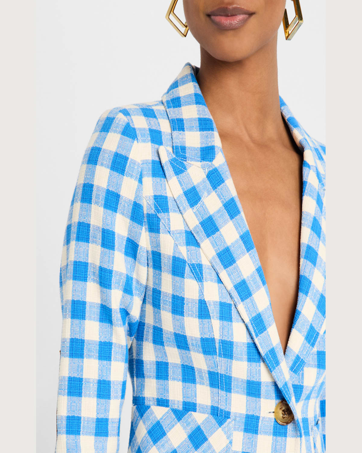 SMYTHE PATCH POCKET DUCHESS BLAZER WITH ELBOW PATCHES 