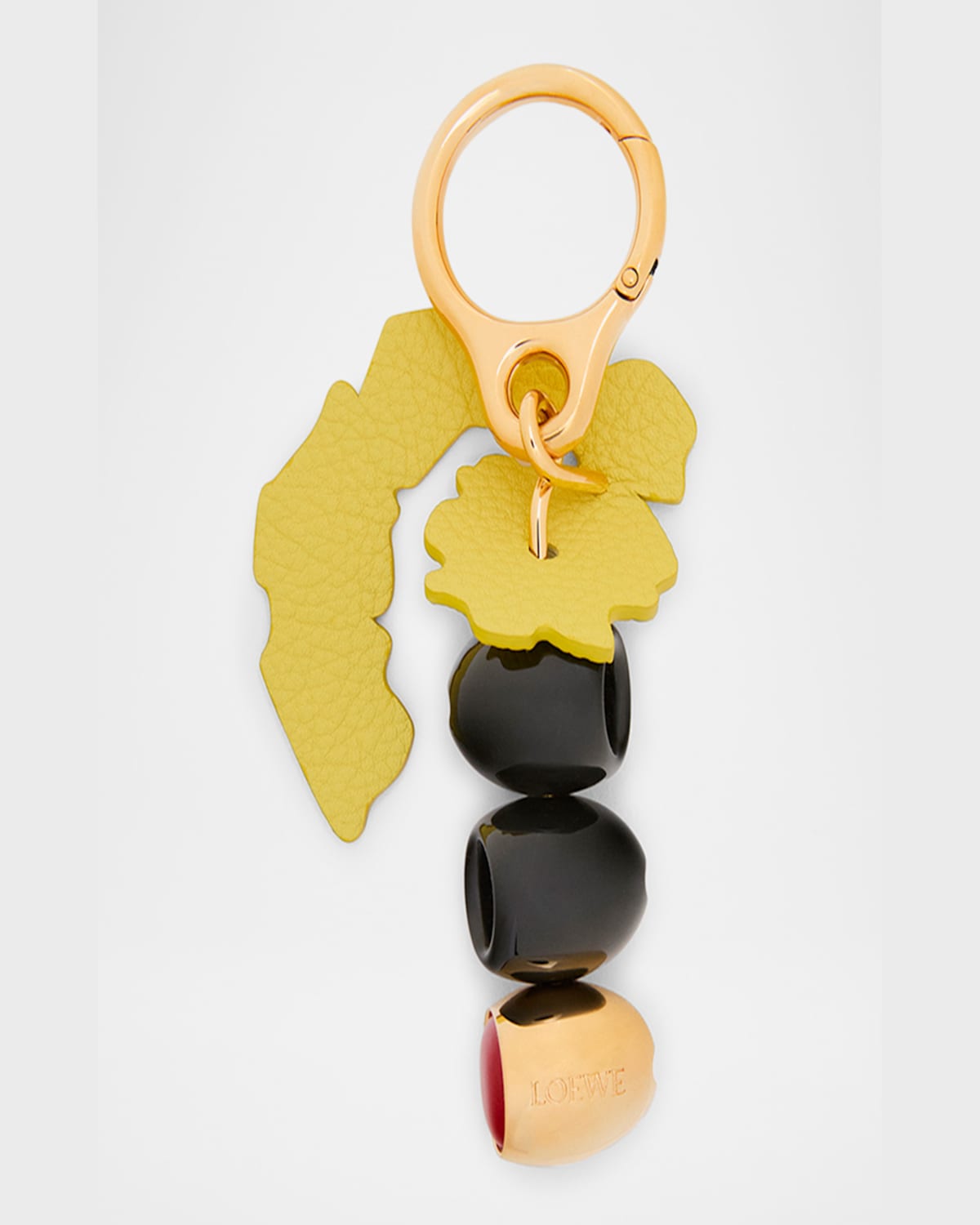 Loewe Martini Olives Charm In 1206 Blackgold
