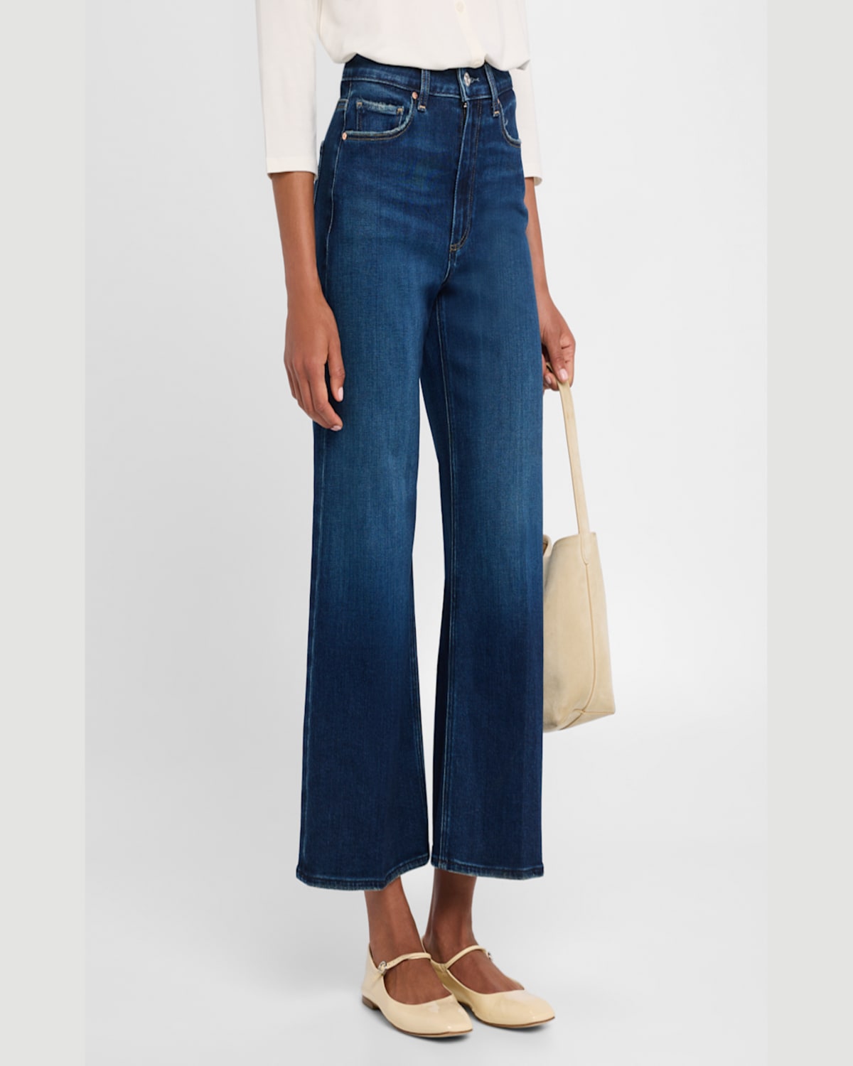 Paige Anessa Wide-leg Jeans