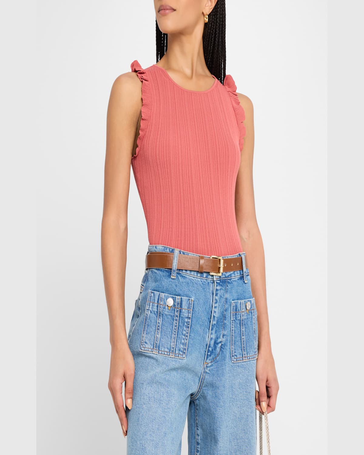 PAIGE CRIMINI SWEATER TANK TOP 