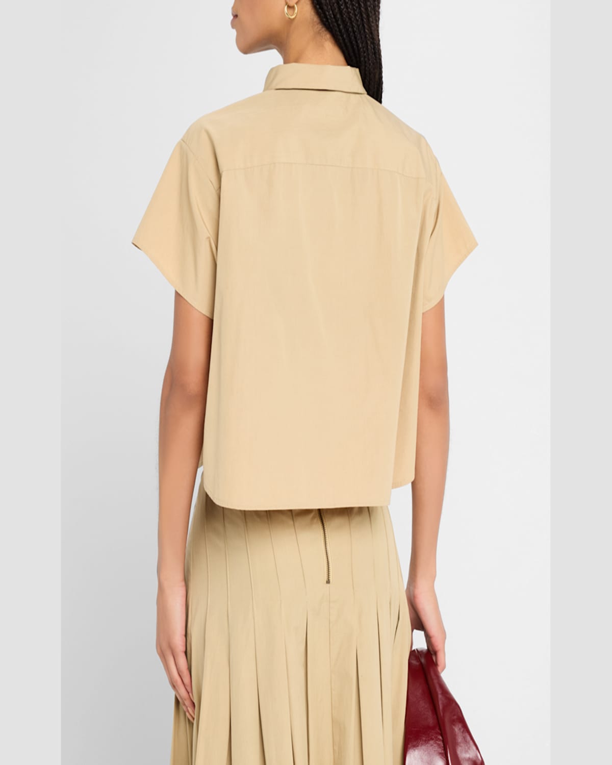 The Great The Valor Top In Khaki
