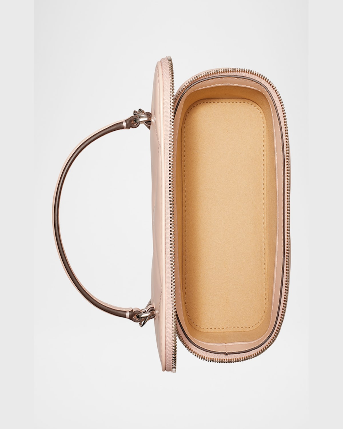 Tory Burch Kira Quilted Leather Vanity Top-handle Bag In Soft Pink