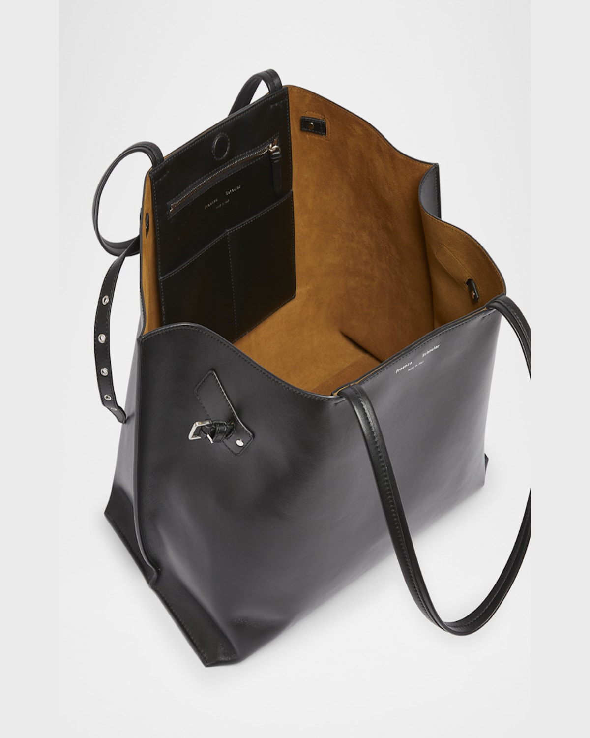 Proenza Schouler Days Smooth Leather Tote Bag In Black