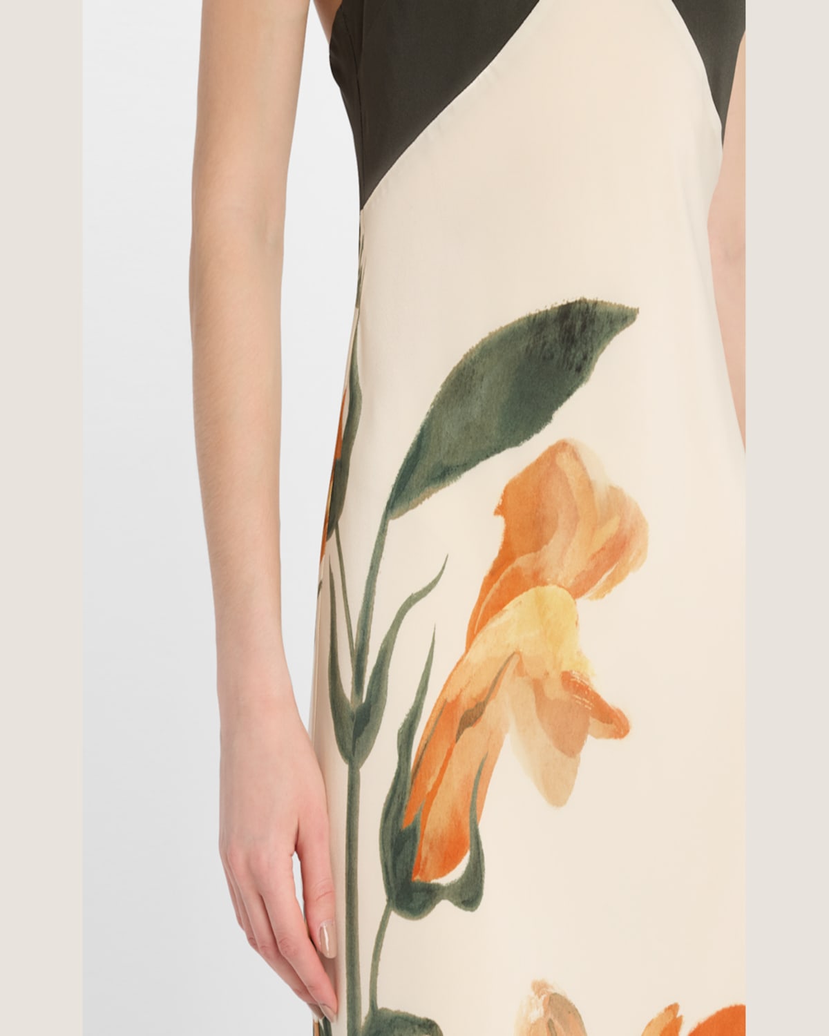 SIR CONSTANCE FLORAL SLIP DRESS 