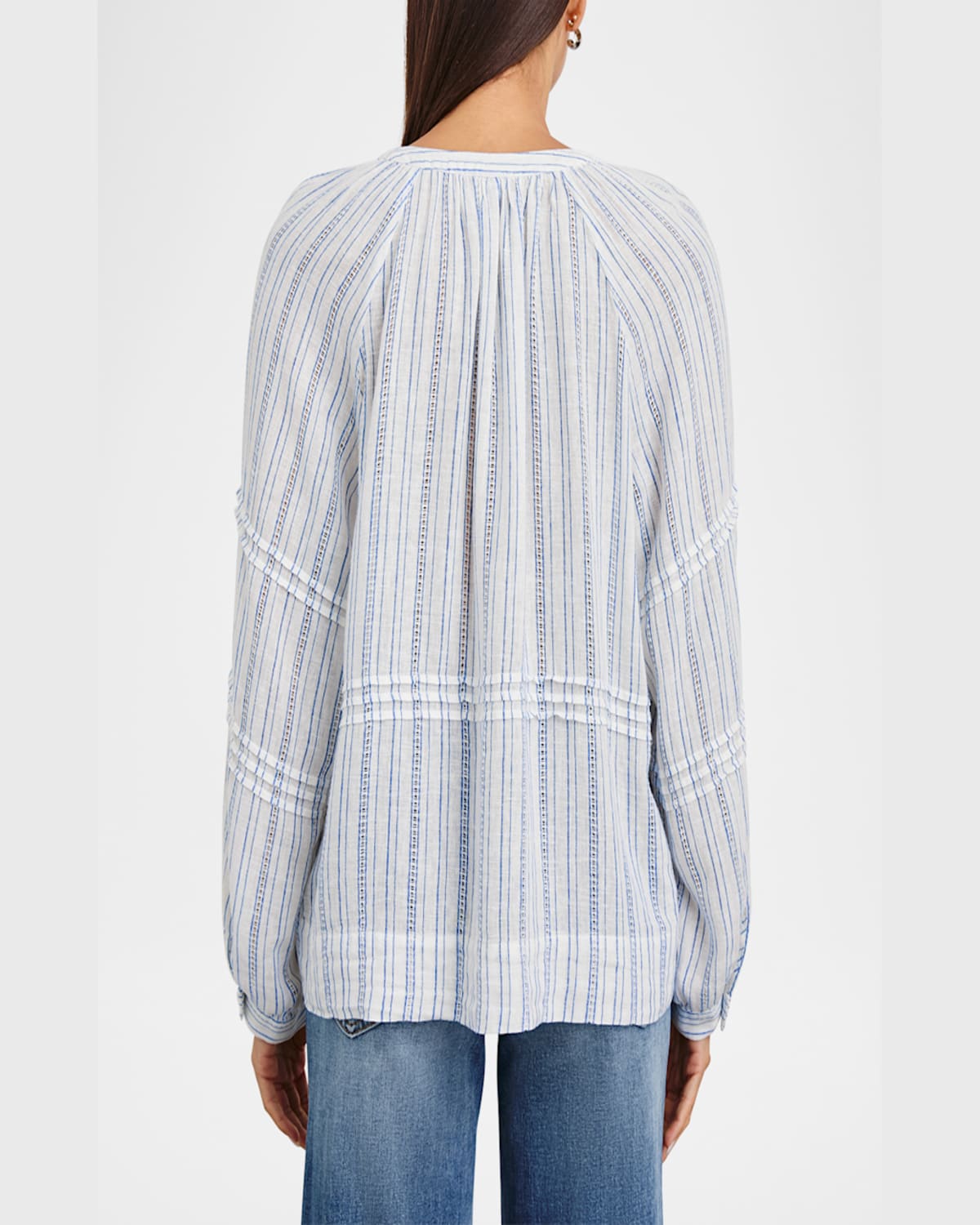 Rails Frances Stripe Linen Blend Button-up Shirt In Sonoma Stripe