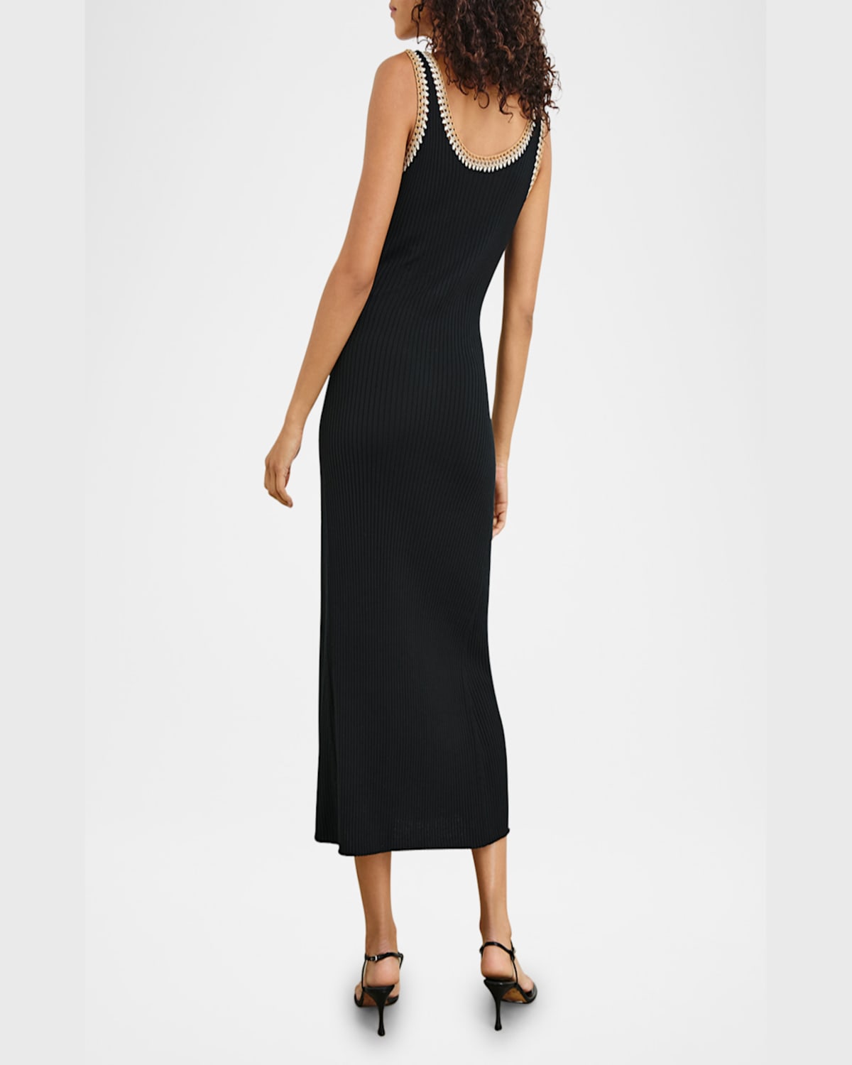 Rails Colleen Cotton Sweater Midi Dress In Black