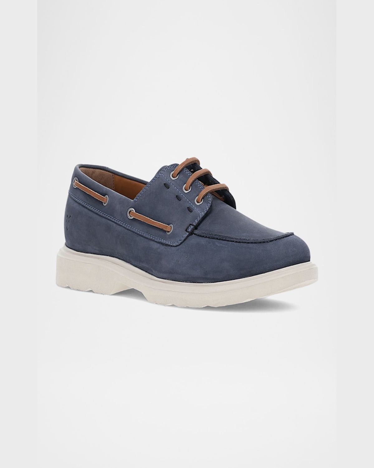 Frye Connor Boat Shoe In Indigo