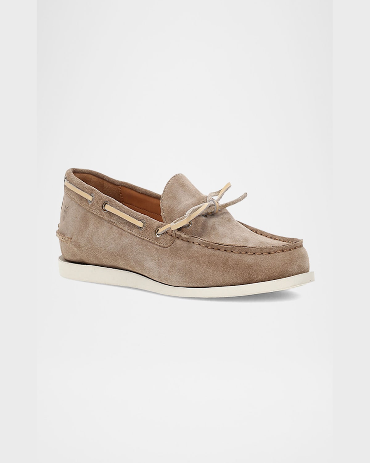 Frye Mason Boat Shoe In Mushroom