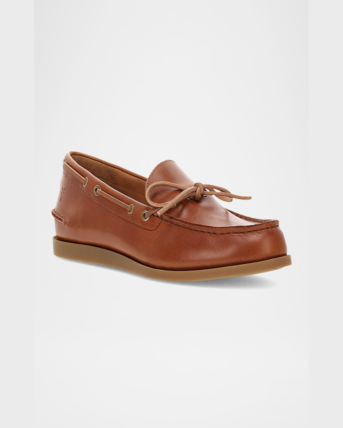 Frye Mason Boat Shoe In Saddle