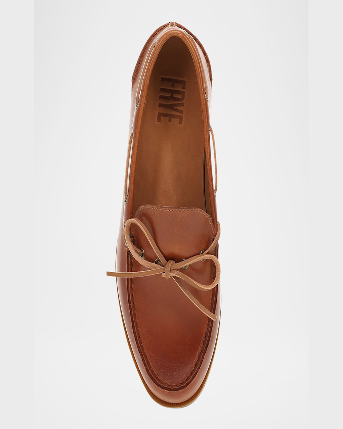 Frye Mason Boat Shoe In Saddle