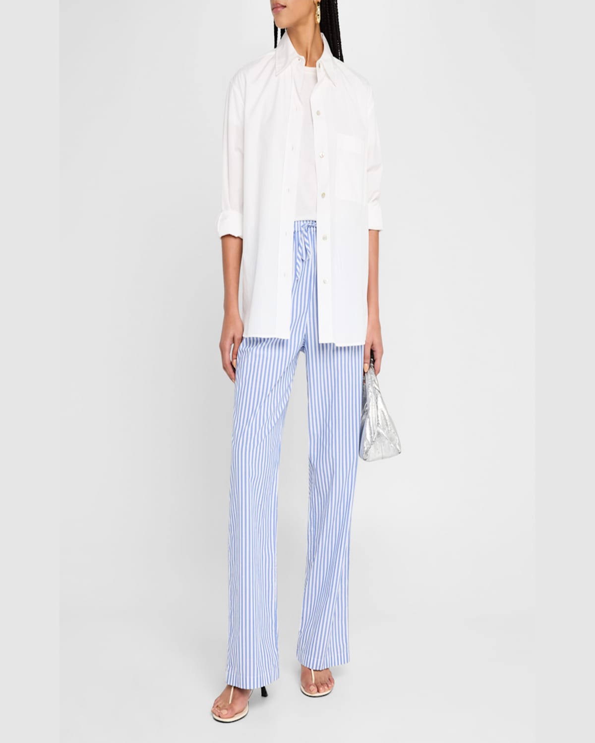 Shop Rails Emmie Striped Pants In Mariner White Stripe