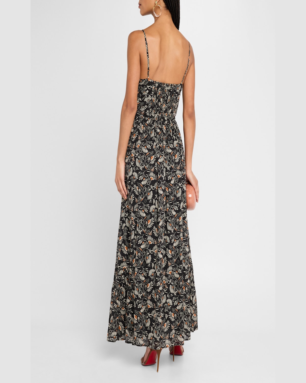 Rails Palm Sleeveless V-neck Maxi Dress In Cassia