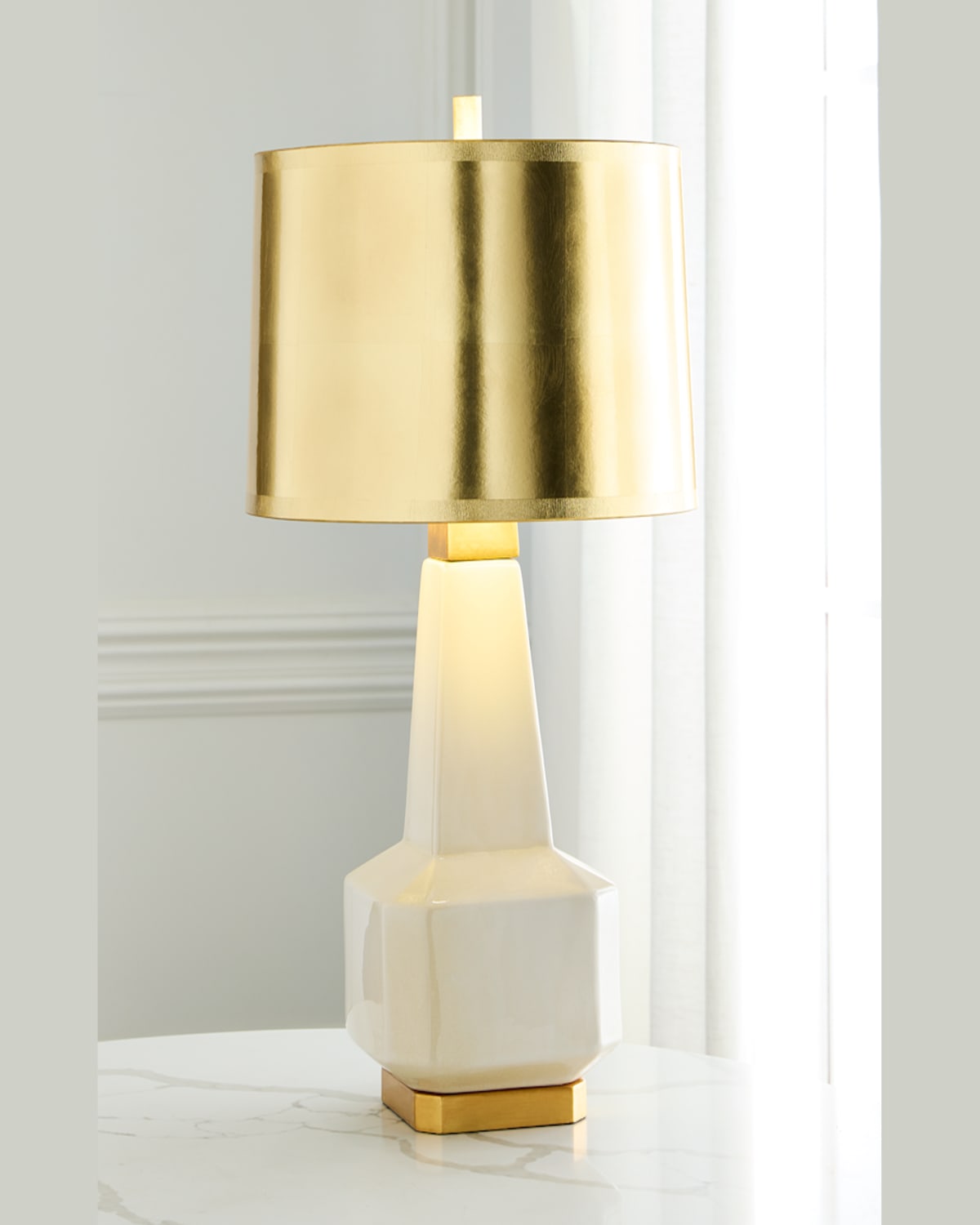 Couture Lamps Blythe 28" Table Lamp In Ivory