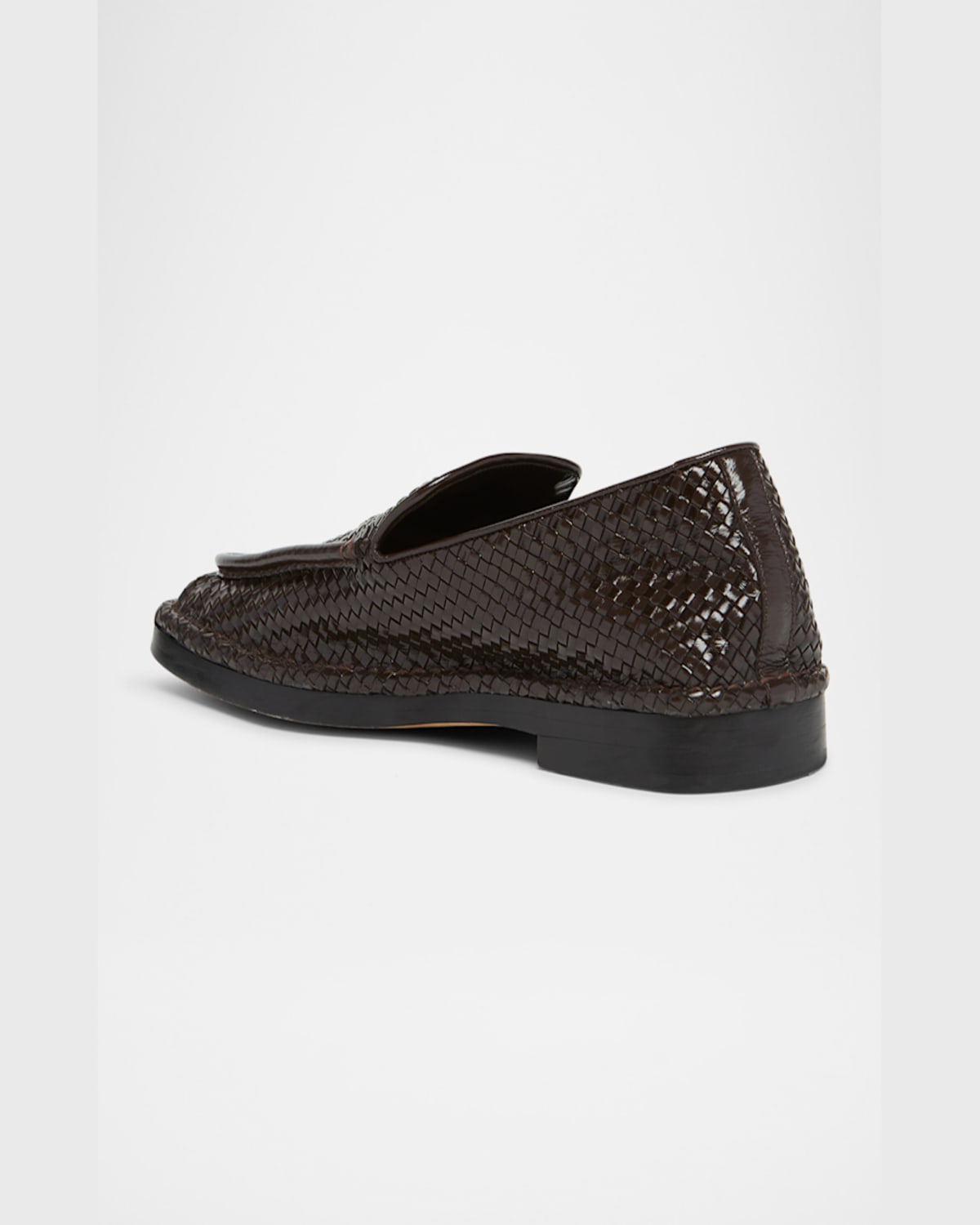 Bottega Veneta Daddy Intrecciato Leather Loafer In Fondant