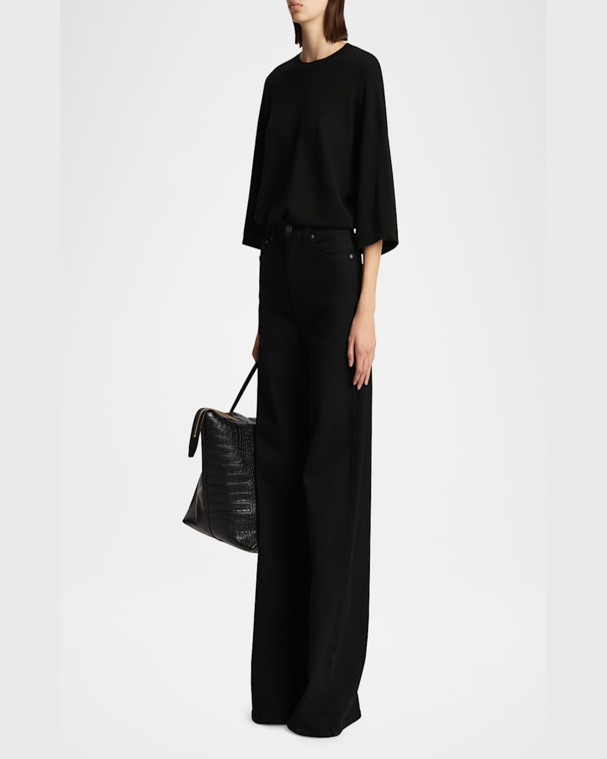 Khaite Abigail Jeans In Carlyle