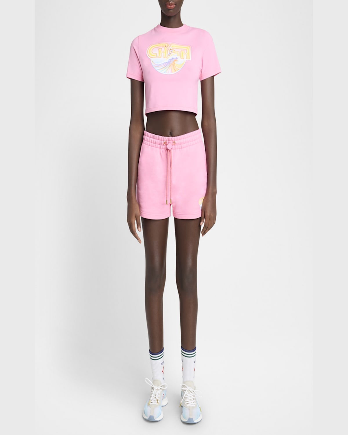 Shop Casablanca Casa Surf Printed Baby Tee