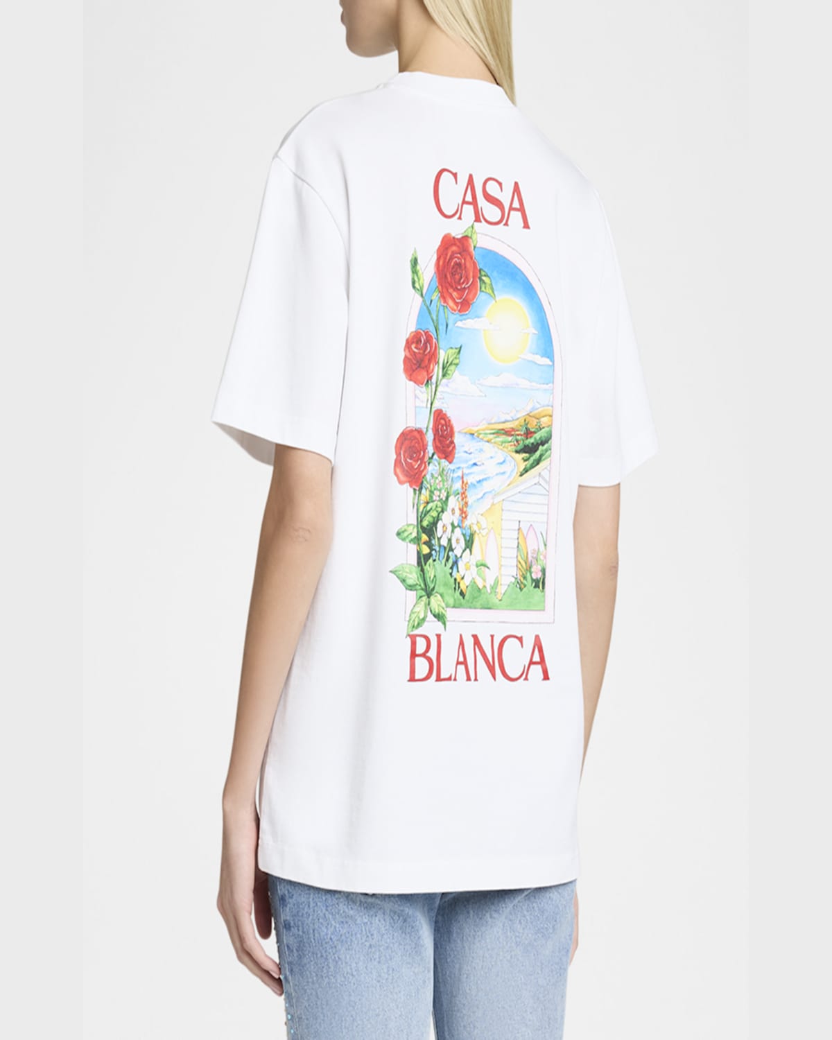 Casablanca La Days Printed T-shirt In La Days