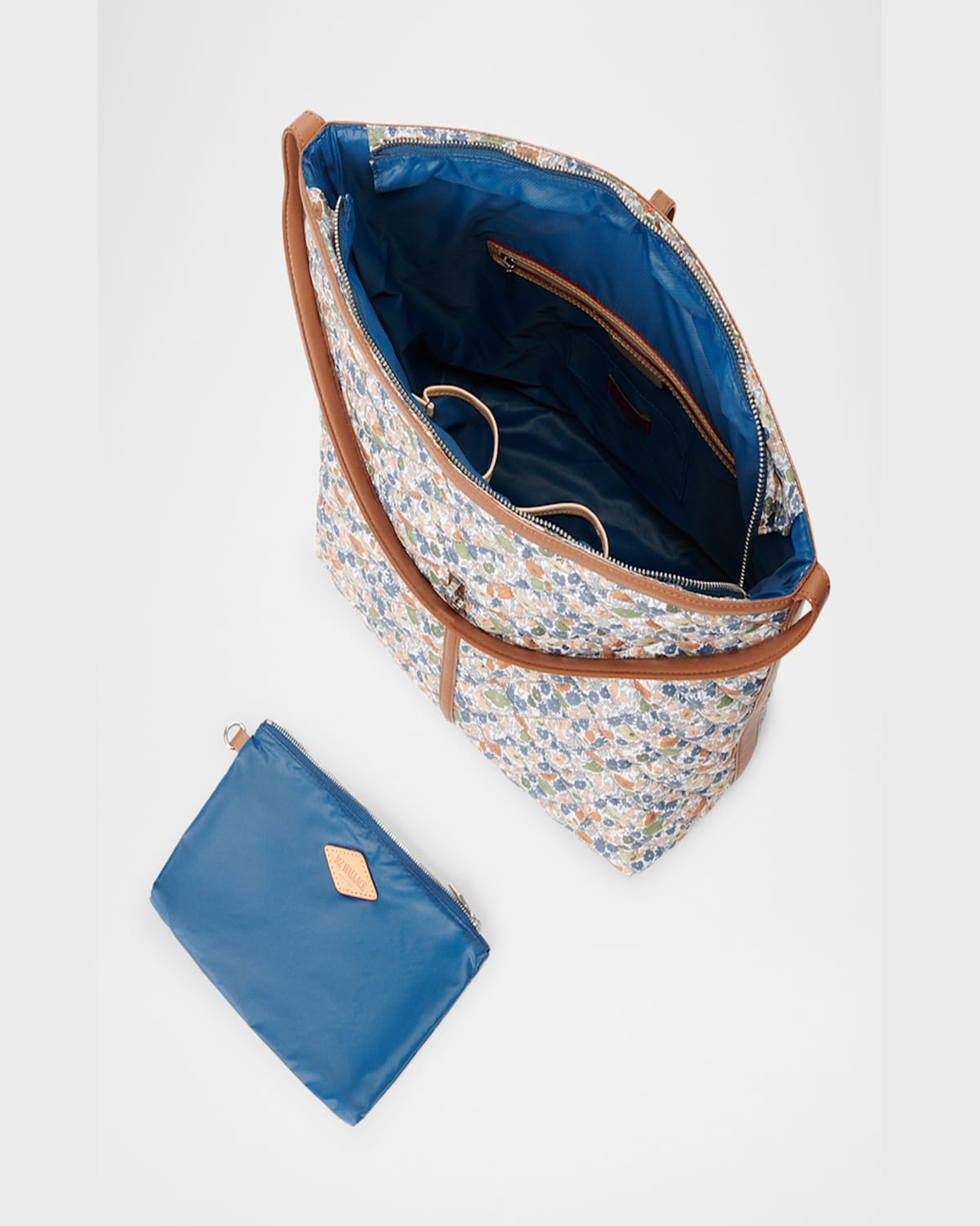 Mz Wallace Astor Floral-print Quilted Hobo Shoulder Bag In Poppy Forest