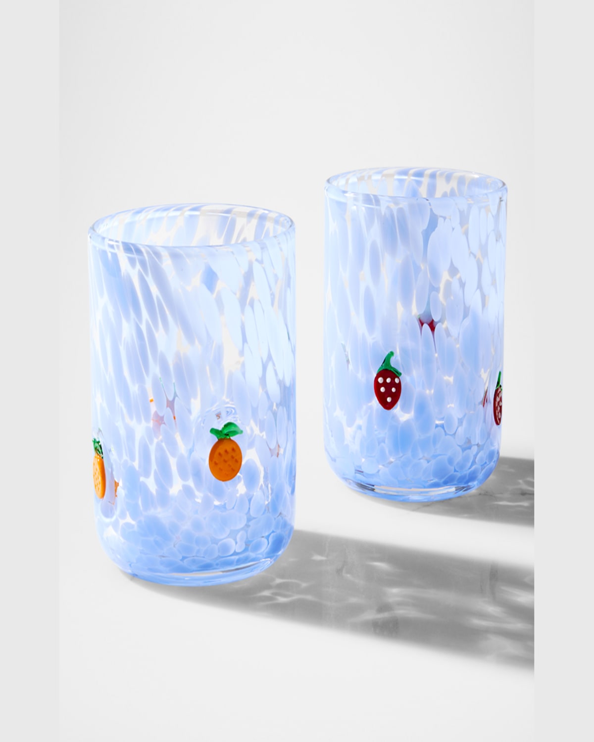 Neiman Marcus Fruity Fiesta 20 Oz. Tumblers, Set Of 4