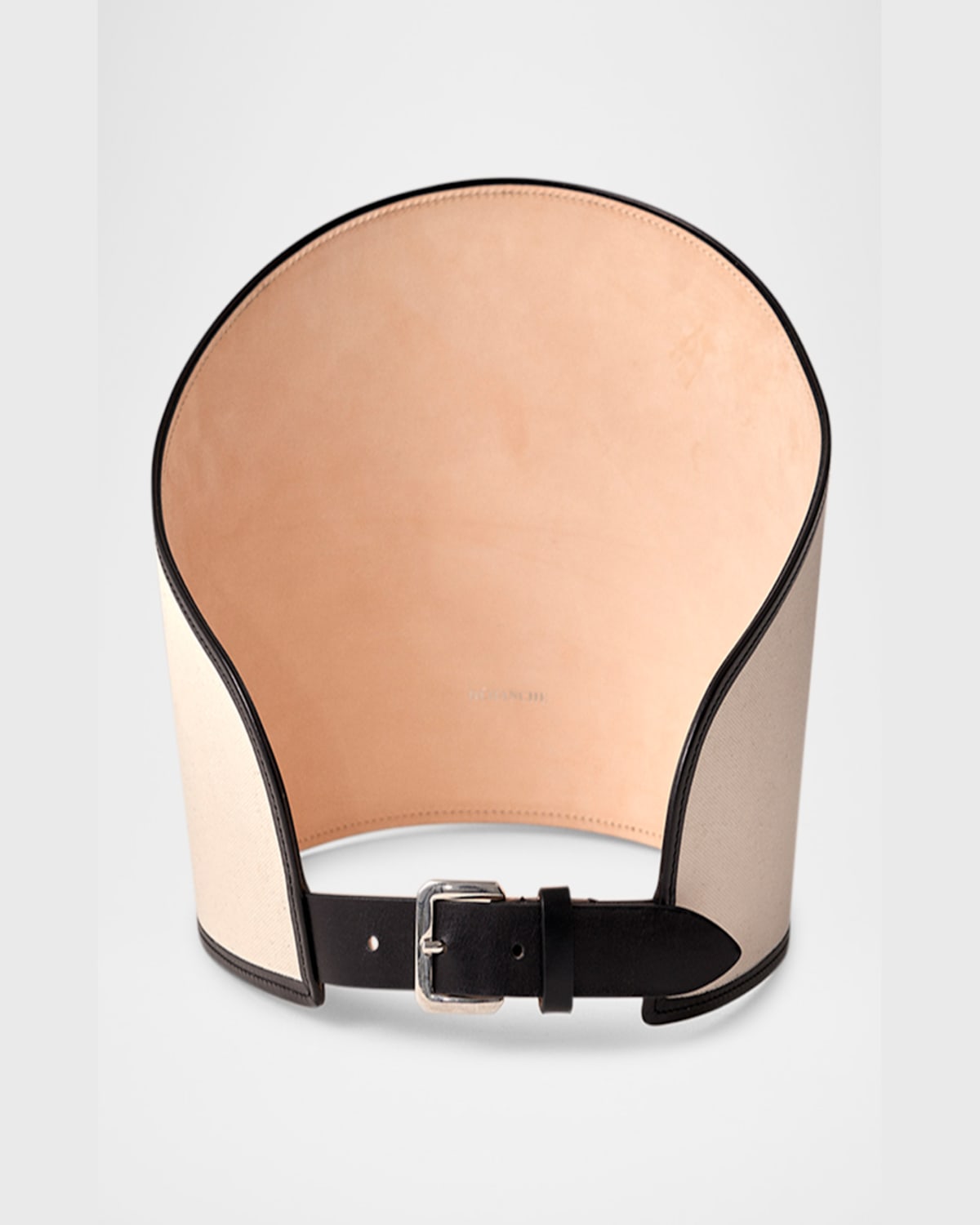 Dehanche Undone Linen Canvas & Leather Corset