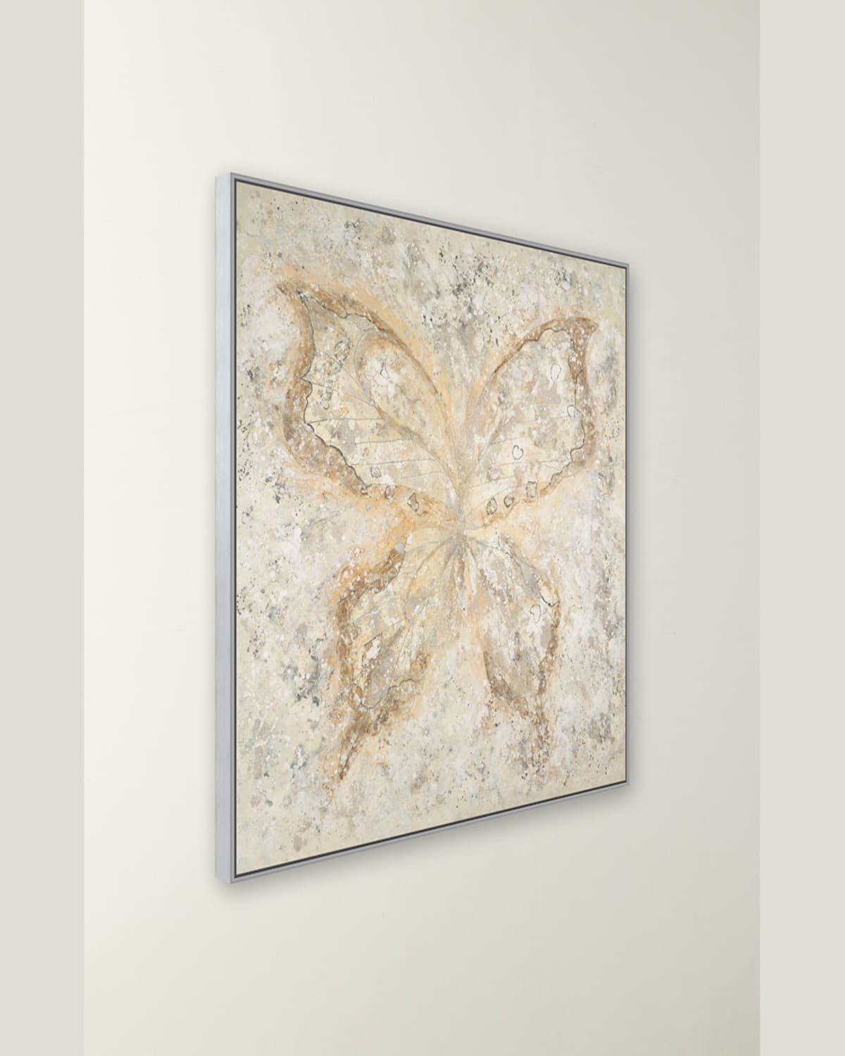 RFA FINE ART GOLD BUTTERFLY HAND-EMBELLISHED GICLEE BY H. SCOTT 