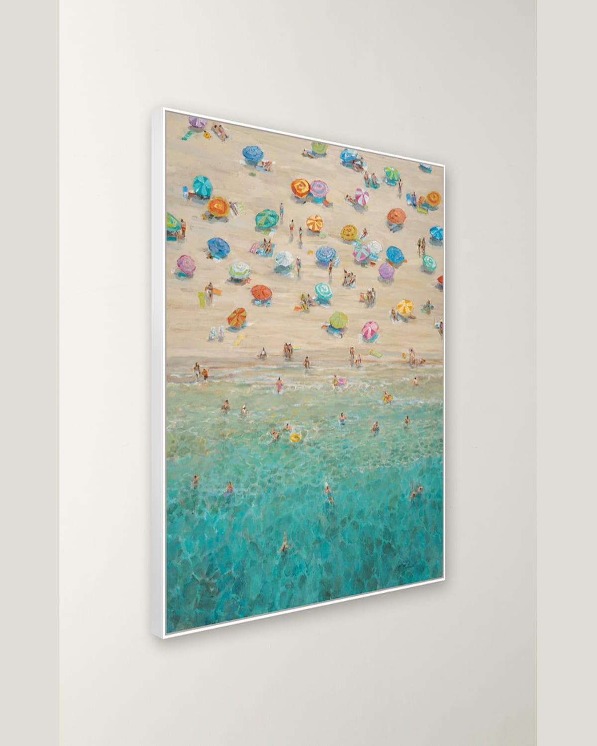 RFA FINE ART BEACH PARTY GICLEE ON GALLERY-WRAPPED CANVAS BY H. SCOTT 