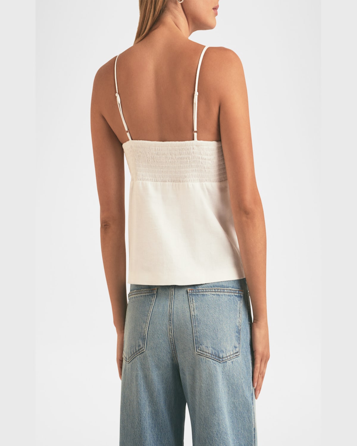 Favorite Daughter The Bea Top In White